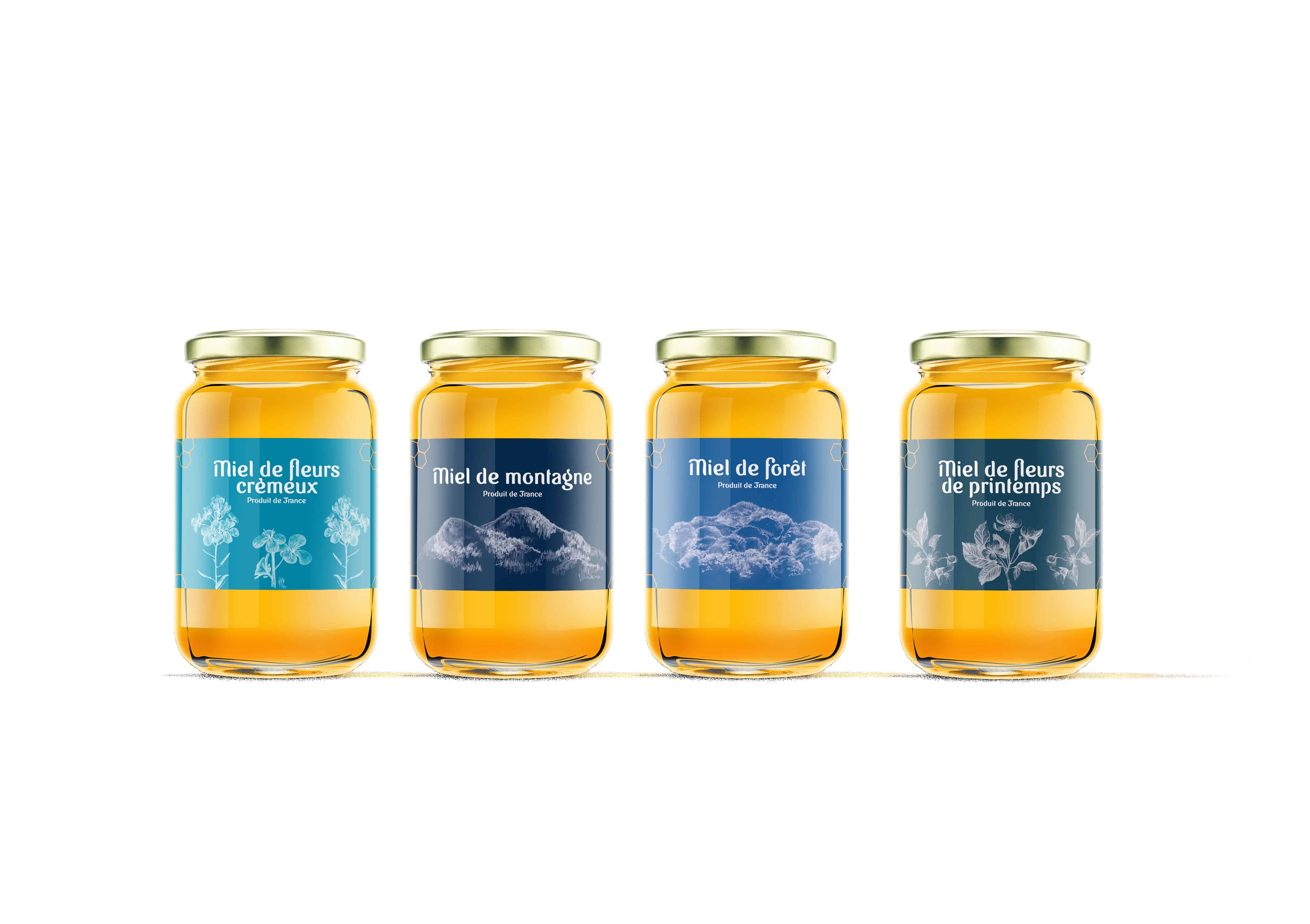 etiquette-packaging-pot-de-miel-pour-le-rucher-bleu-apiculteur